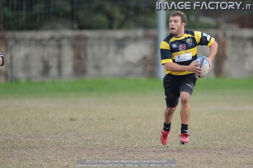 2012-10-14 Rugby Union Milano-Rugby Grande Milano 0392